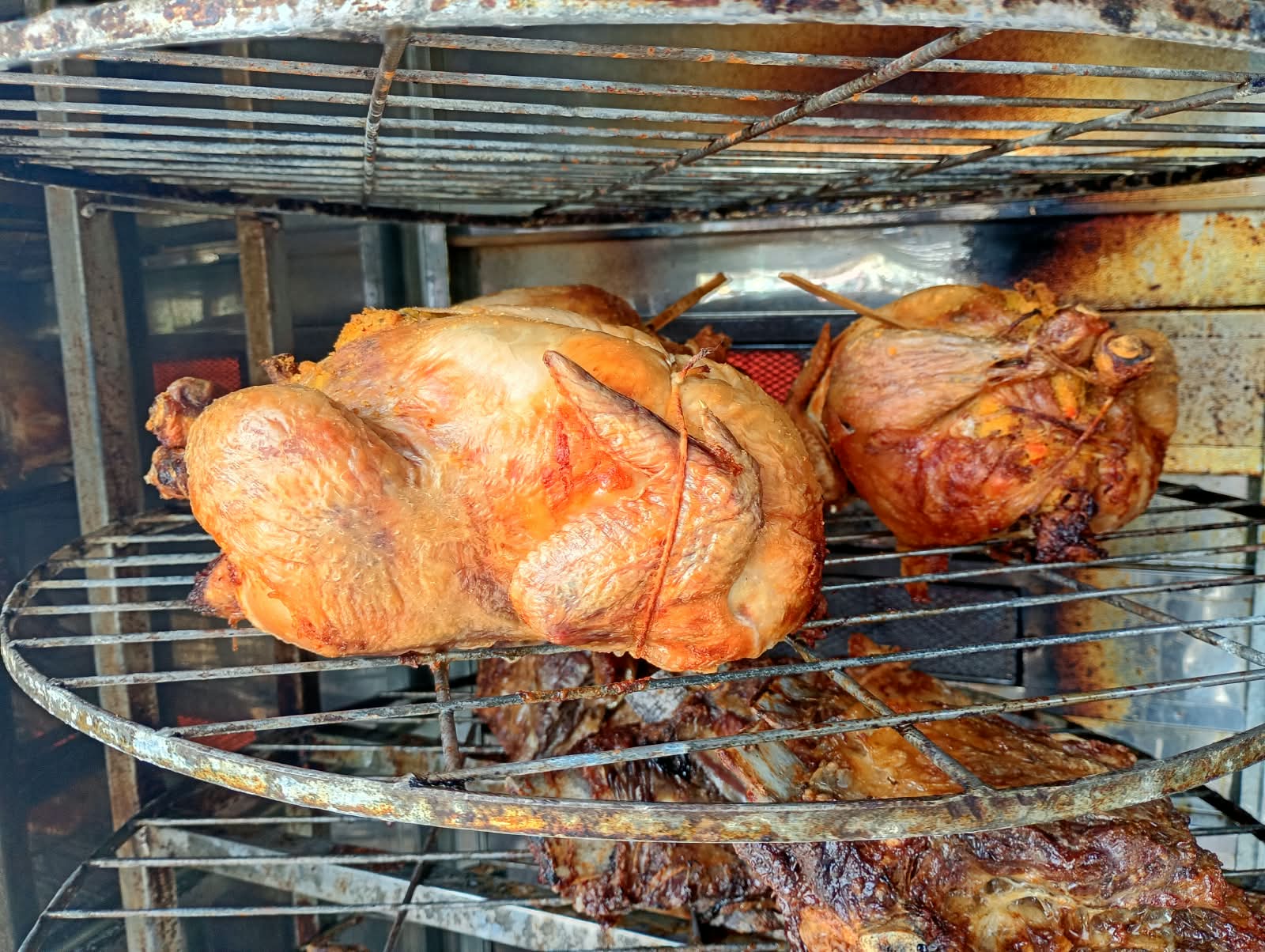 Frango assado inteiro
