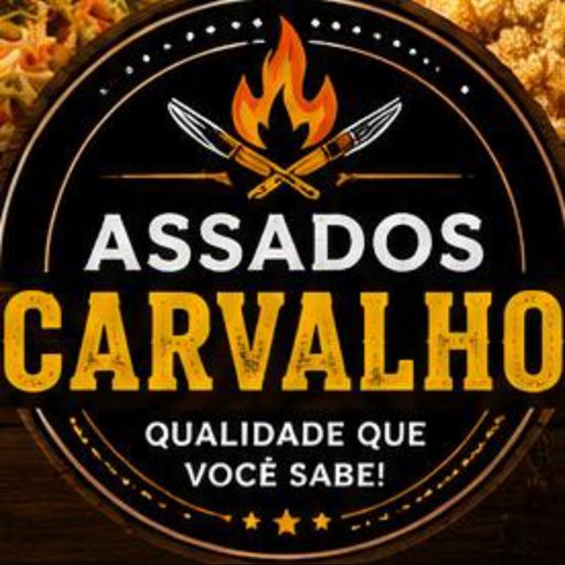Logo Assados Carvalho: Qualidade que você sabe!
