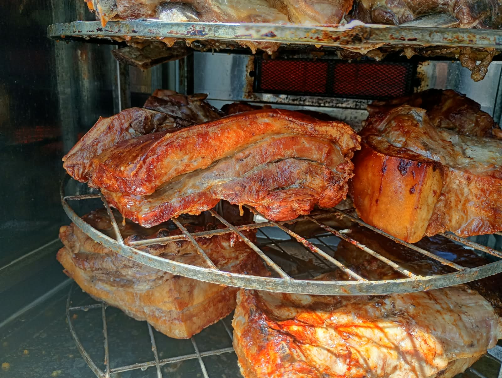 Panceta assada dourada